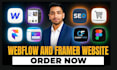 design, develop webflow, figma to webflow, framer website, framer developer