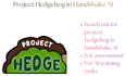 do project hedgehog handshake ai