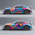 create a unique custom vehicle wrap design that stands out