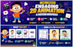 design engaging 2d animation and motion graphics