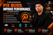 fix PHP, javascript, laravel, react or vue bugs