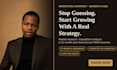 create a marketing strategy and growth plan for your business