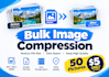 compress and resize images without losing quality for print and shopify store