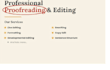 proofread, edit, and perfect your english writing