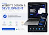 design and develop a modern website