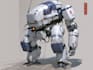do high quality futuristic mecha designs