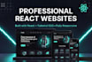 create a static react website