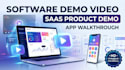 create saas demo video, software demo, product explainer video