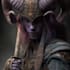 create fantasy character game concept for game or book