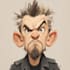 create unique and funny caricature art