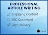 write professional engaging and SEO friendly articles