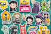 draw cute doodles designs stickers illustrations