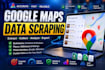 scrape google maps data and local business b2b leads