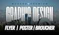 design modern flyer, poster and brochure