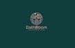 design unique earth bloom logo