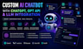 create custom ai chatbot with chatgpt, gpt API and llm