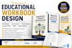 design educational workbook textbook curriculum worksheet KDP book layout