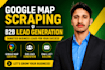 do google map scraping, b2b lead generation, email list building