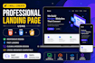create a responsive landing page