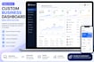 build a custom business dashboard web application