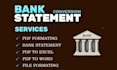 convert bank statement pdf to editable format