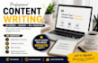 write SEO optimized blog posts and website content