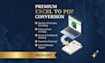 convert excel to PDF with perfect formatting