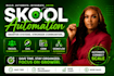 skool automation, skool community, ghl automation, CRM integration
