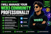 manage your web3 community professionally
