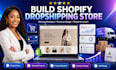 build a shopify dropshipping store with winning products