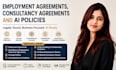 draft employment agreements, consultancy agreements and ai policies