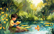 illustrate childrens book with consistent character design