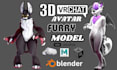create a high quality custom vrchat avatar in blender and unity