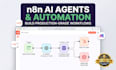 build n8n automation, n8n ai agent and make  workflow automation