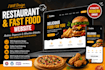 design and develop a restaurant, fast food wordpress website