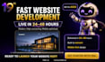 build a modern website landing page in 48 hours