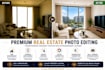 do ai photo editing for product, headshot, real estate