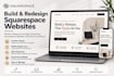 build squarespace website design and redesign squarespace