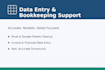 do accurate bookkeeping data entry and spreadsheet cleanup