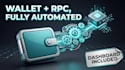 create a solana trading bot with wallet automation and rpc integration