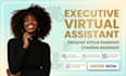 be executive virtual assistant creative assistant, personal virtual assistant,va