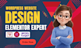 build a responsive wordpress website using elementor pro