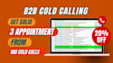 b2b cold calling, appointment setting, and lead generation