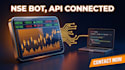 build an nse algo trading bot with broker API integration