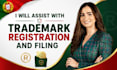 assist with trademark registration and filing