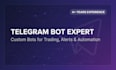 build a custom telegram bot with python for automation, alerts and trading