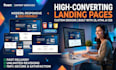 build a responsive landing page