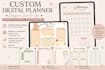 design aesthetic digital and printable planners
