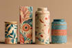 design food packaging, bottle labels and boxes
