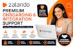 provide premium zalando onboarding and integration support